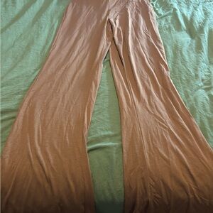 Missguided Tan Wide Leg Trousers for Effortless Style